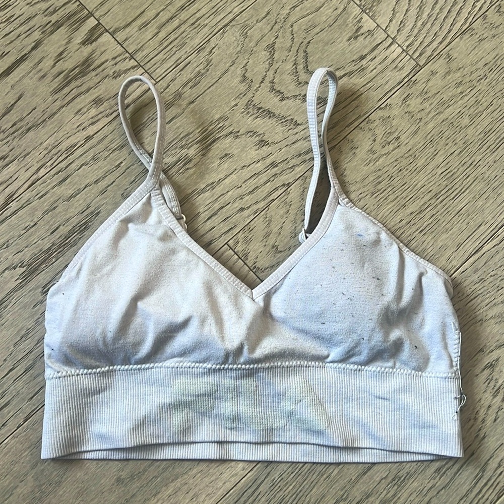 White Fila lounge bra - Picture 1 of 1